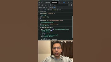 *Object.values()* | Essential built-in Object methods you need to know | #19 | JavaScript | #shorts