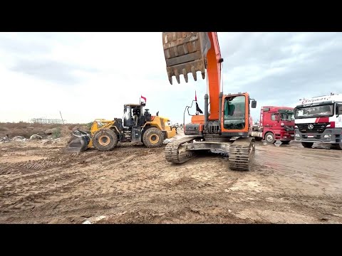 استئناف عملية البحث عن جثة أسير إسرائيلي داخل المنطقة الصفراء شرقي حي الزيتون بمدينة غزة
