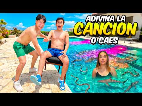 SI NO ADIVINAS LA CANCIÓN… ¡TE CAES A AGUA HELADA! 🥶 con YAIR17 y BARBIE