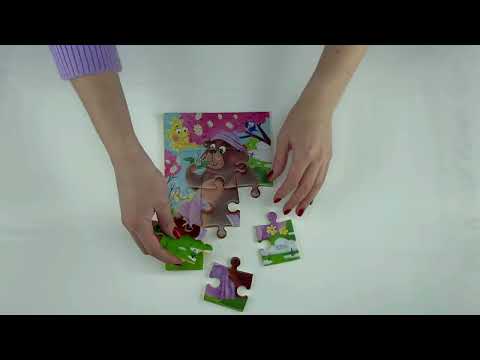 El`BascoKids ET02-008 Мягкий пазл А5 "Весна" 12 элементов