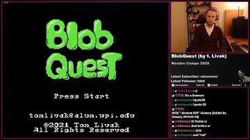 BlobQuest [NES Homebrew] || Nesdev Compo 2020
