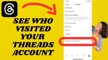 See Who Visited Your Threads Profile | Simple tutorial