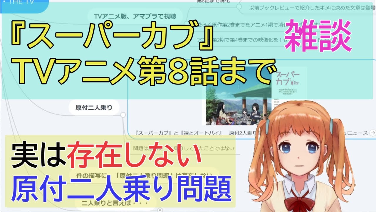 雑談 Tvアニメ スーパーカブ 第8話まで感想 Youtube