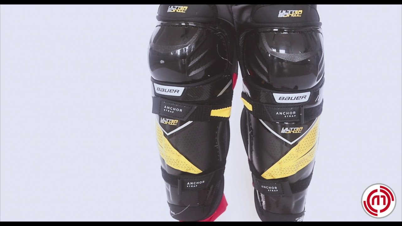 Bauer Supreme Ultrasonic Youth Hockey Shin Guards YouTube