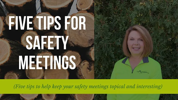 5 Safety Meeting Tips for Tree Care Companies