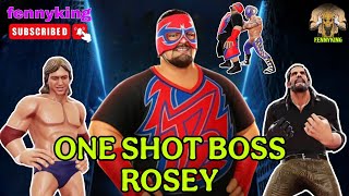 One Shot Boss 6 Rosey Wwe Mayhem Gameplay