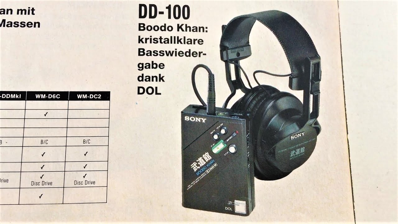 Sony Catalog 19871988 Discman WALKMAN SPORTS RADIO Tapes Sony WMDD