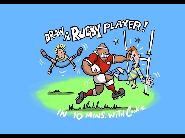 How To Draw A Rugby Player Easy