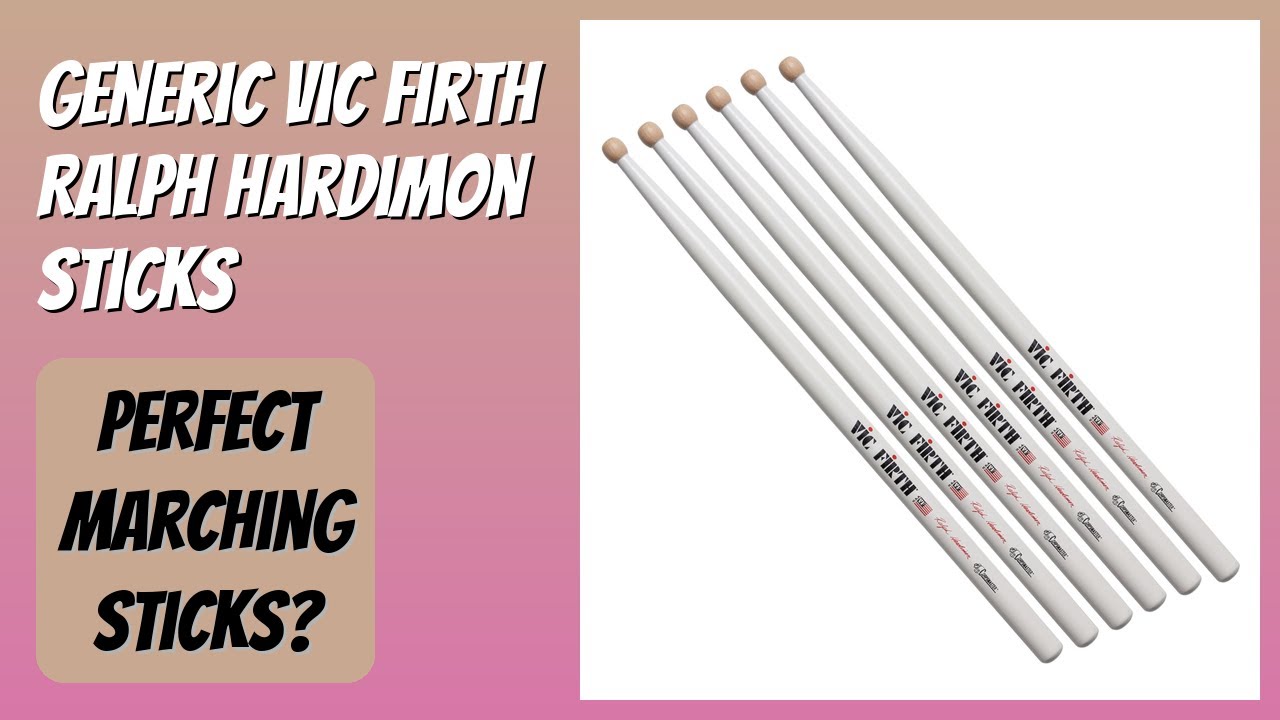 REVIEW (2026): Generic Vic Firth Ralph Hardimon Sticks. Features