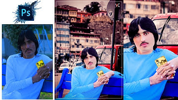 Retouch Background Chang Editing Photoshop Cc  [ Yasir Editor ]