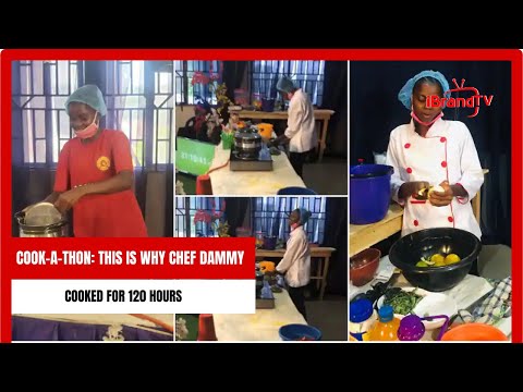 Cook-a-thon: This Is Why Chef Dammy Cooked For 120 Hours