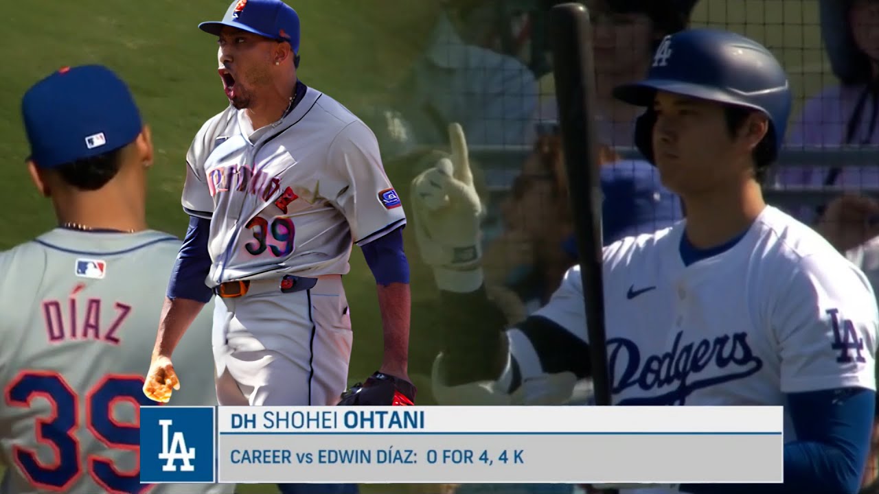 Edwin Díaz vs. Shohei Ohtani: Epic 8th Inning Showdown | Mets vs. Dodgers