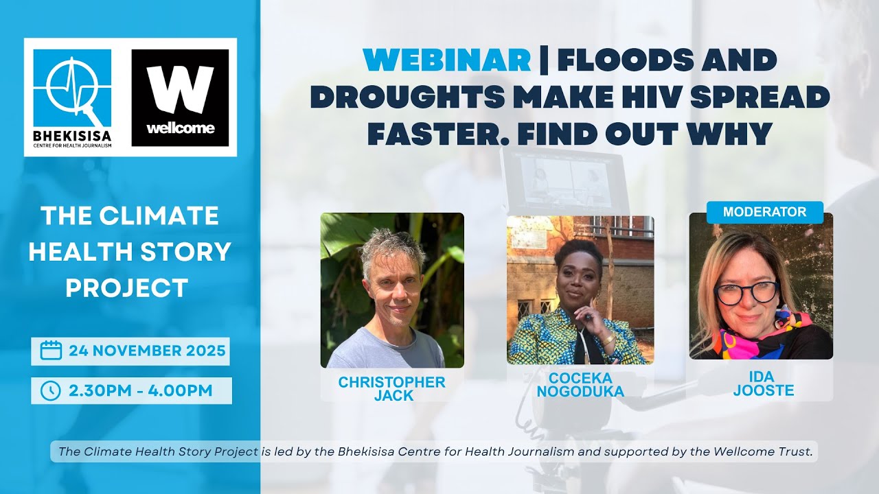 [WEBINAR] Floods and droughts make HIV spread faster  Find out why.