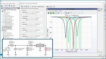 Tune a Tunable Matched Antenna Using XFdtd’s Schematic Editor