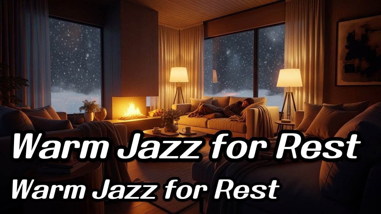 [Playlist/Jazz] Warm Jazz for Rest/휴식을 위한 포근한 재즈