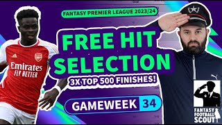 🫡 FPL FREE HIT SELECTION GW34 | LIVERPOOL v ARSENAL?! | Fantasy Premier League Tips 2023/24 screenshot 4