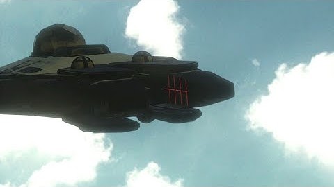 Scifi Alien Ship VFX | Element 3d | After Effects