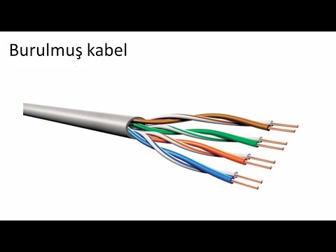 Video: Bir Hub üçün Bükülmüş Cüt Kabel Necə Sıxılır