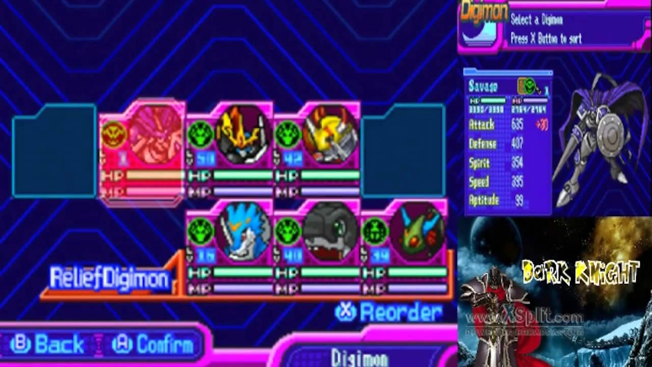 Digimon World Dawn Digivolution Chart