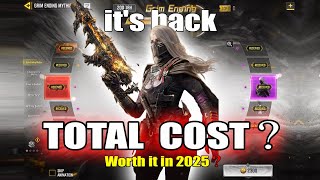 Mythic AK117 - Grim Ending Full Draw Total Cost 2026 | Greem Ending Mythic Draw Back in Cod Mobile News