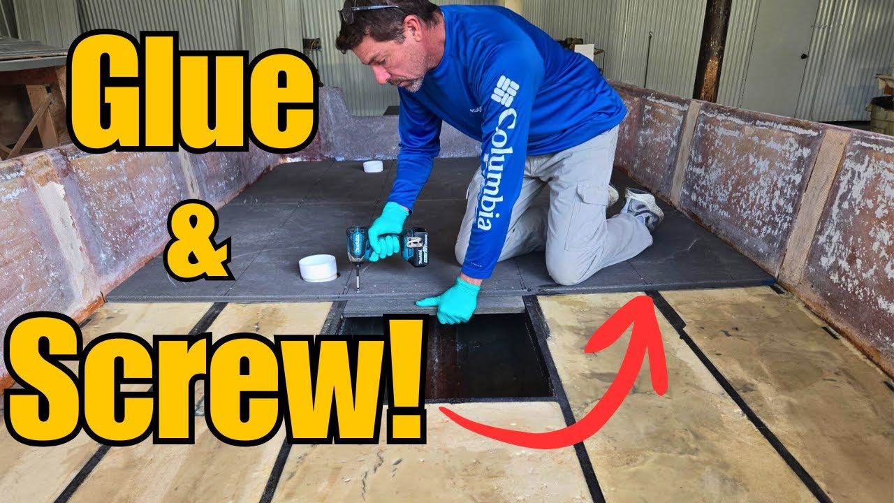 ROT PROOF YOUR BOAT FLOOR and WATERPROOF FLOTATION FOAM The RIGHT WAY!