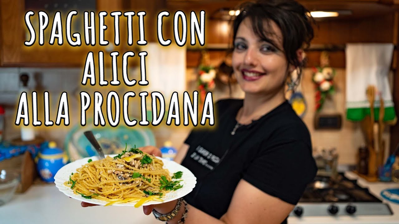 SPAGHETTI CON ALICI ALLA PROCIDANA