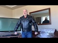 Unboxing Xelement B7100 'Classic' Men's Black TOP GRADE Leather Motorcycle Biker Jacket