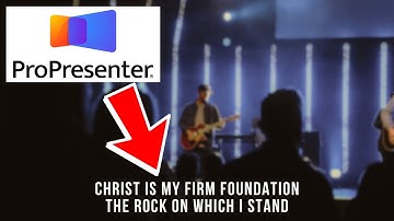EASILY Add Lyrics to your Church Livestream | Lower Thirds with ProPresenter and ATEM Switcher