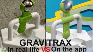 Gravitrax in real life vs on the app | Gravitrax king videos