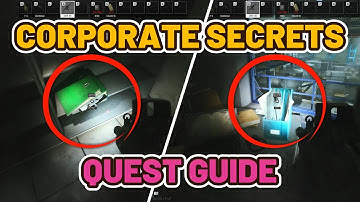Corporate Secrets Quest Guide - Escape from Tarkov - Lighthouse #escapefromtarkov #tarkov