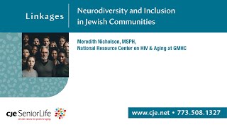 Neurodiversity and Inclusion in Jewish Communities