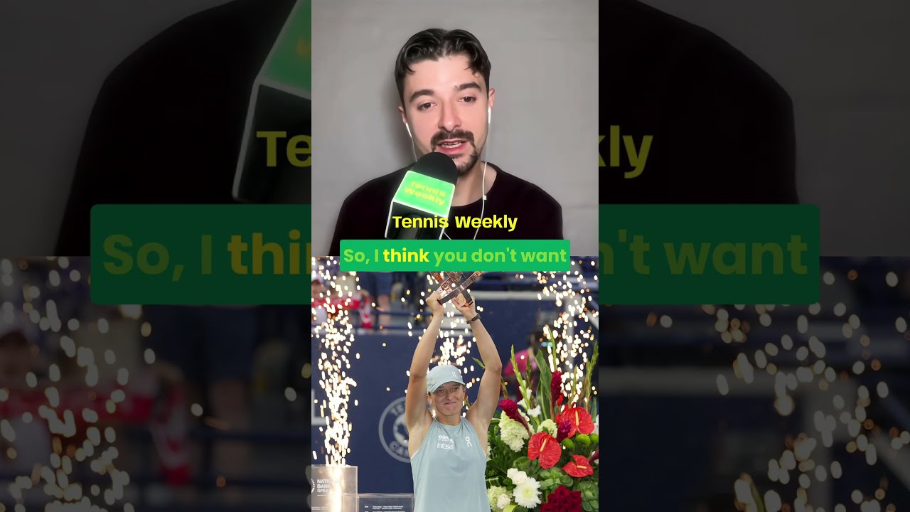 Was Iga Swiatek's statement about "the hate" about Lech Sidor's podcast? #IgaŚwiątek #Swiatek