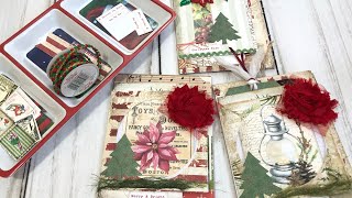 Famous 🌲Tutorial Holiday Folio🌲 - Ephemera Holders - DIY - Snail Mail Ideas - Liz The Paper Project Profile