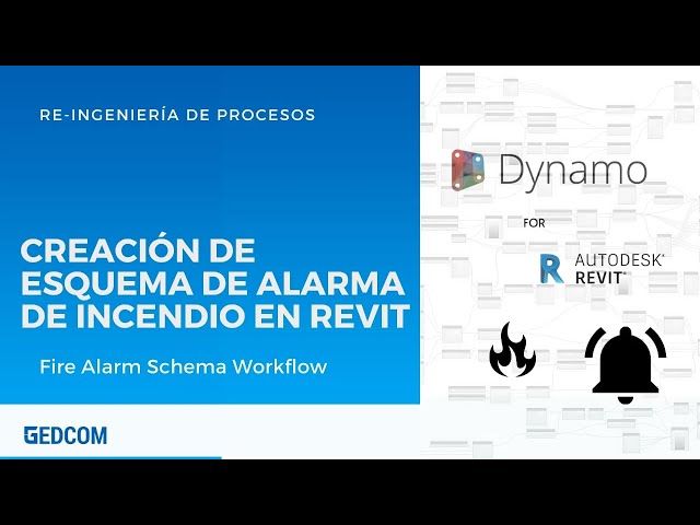 Creación de Esquema de Alarma de Incendio en Revit