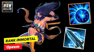 HoN Silhouette NULL STONE with NULLFIRE BLADE