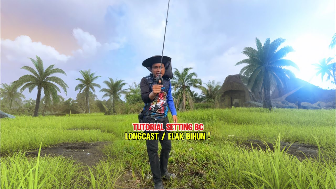 Cara Setting BC Elak Bihun #fishing #ikangabus #angler #baitcasting #bassfishing 