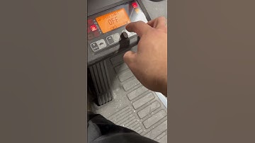 Enable/disable speed limit on Toyota forklift