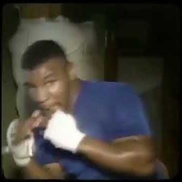 Latihan Mike Tyson sebelum Bertanding