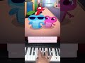 He flips a switch I swear 😂😂 @babysnekofficial - Piano Tutorial