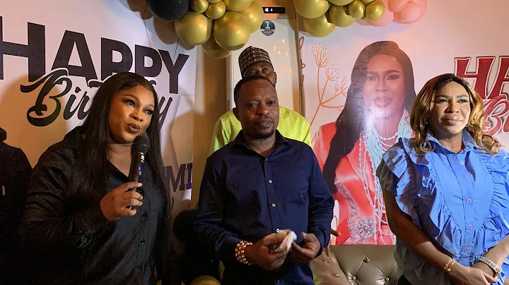 REGINA CHUKWU OTHER NOLLYWOOD STARS SING HAPPY BIRTHDAY SONG FOR FAITHIA BALOGUN.