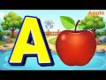 ABC Sing Along 🎶 | A A Apple | B is for Ball | Alphabet Song for Preschoolers | Mini Shark 🦈