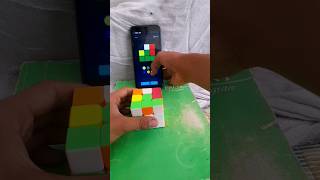 Rubik's Cube Solved By App 😎👍 #rubikscube #app #cube #ytshorts #trending  #viral #shorts