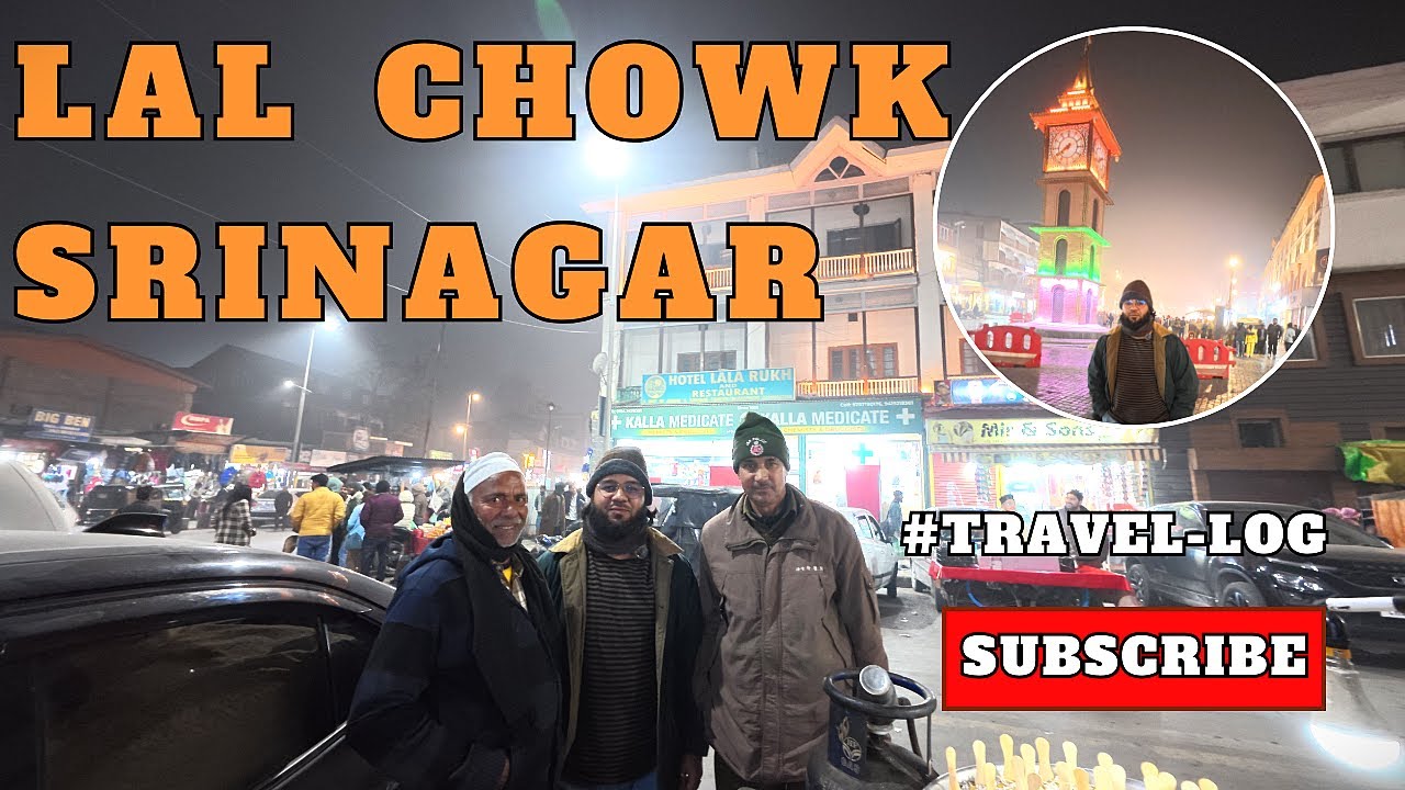 Lal Chowk Srinagar Vlog | Kashmir Ka Famous Market | Hyderabad to Kashmir Road Trip
