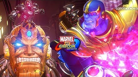The Final Boss Battle! Thanos True Ending - Marvel Vs Capcom Infinite: Story Mode Walkthrough Part.6