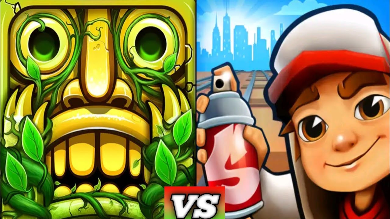 Temple Run 2 Sky Summit VS Subway Surfers Hawaii Android iPad iOS ...