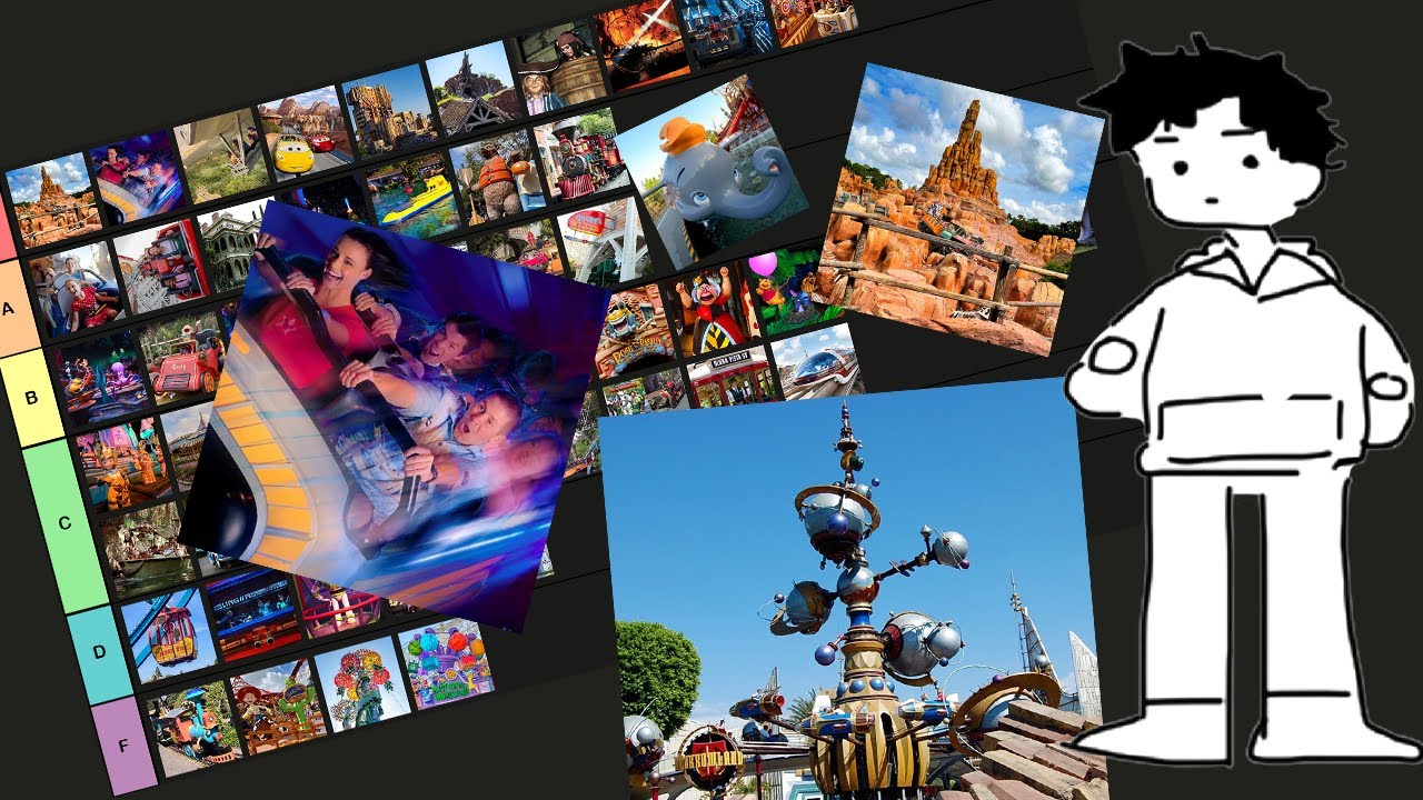 ranking EVERY disney ride - YouTube