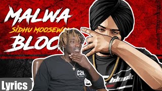 Malwa Block - Sidhu Moose Wala | Old Skool Beat | Live Reaction!!