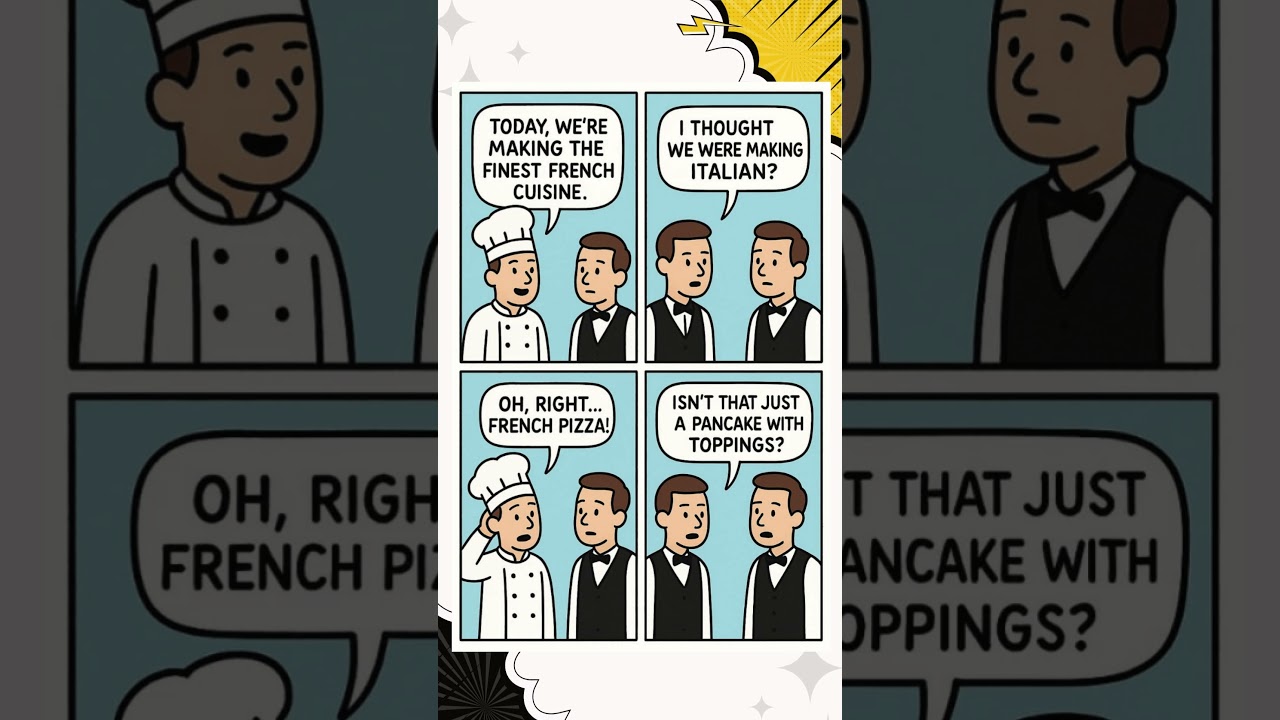 🍕 Chef vs Waiter | Hilarious Pizza Conversation 😂 | Comedy Shorts