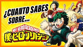 QUIZ: ¿Cuánto sabes de BOKU NO HERO ACADEMIA / MY HERO ACADEMIA? | Trivia en español / Test screenshot 3