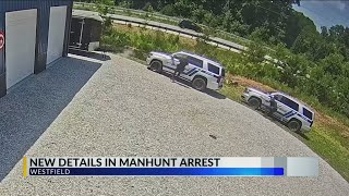 Video captures suspect firing shots at Westfield officers before manhunt